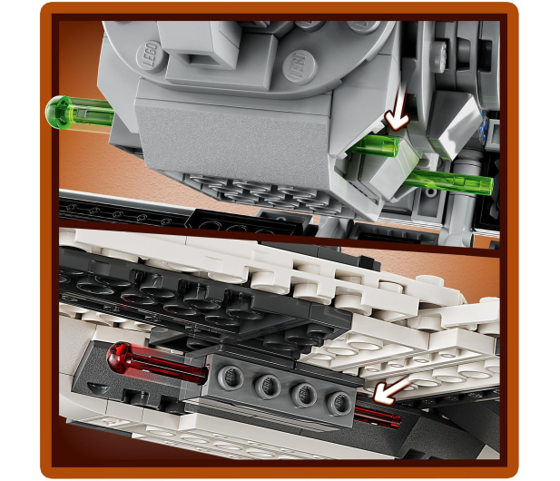LEGO Star Wars 75348 Mandaloriański Kieł vs. TIE Interceptor - 1091357 - zdjęcie 12